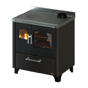 CADEL - Cucina legna SMART 80 7.5 kW antracite