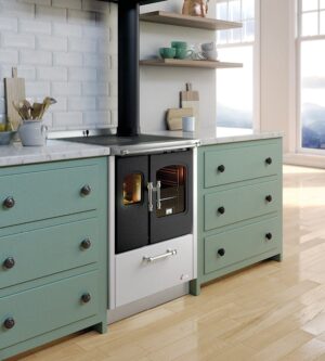 CADEL - Cucina legna SMART 60 6.5 kW antracite