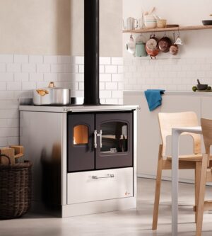 CADEL - Cucina legna SMART 80 7.5 kW antracite