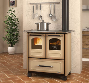 La nordica - cucina legna family 3,5 - cappuccino