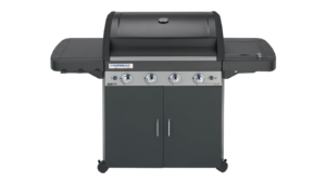 CAMP-GAZ - BARBECUE GAS 45x78 DUALGAS 4 SERIES LS 4 FUOCHI-12,8 KW+2,3